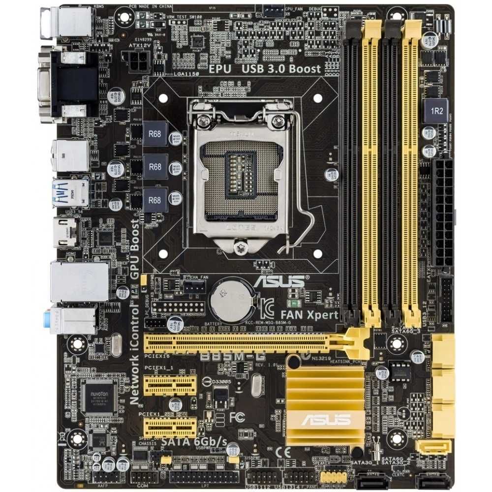 Дъно Дънна платка Asus B85M-G 1150 DDR3 до 32GB RAM