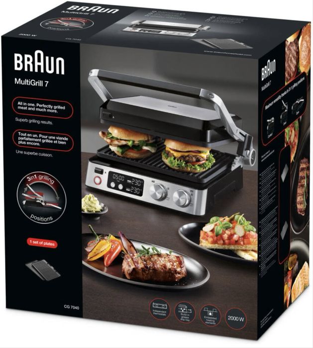 Гриль Braun MultiGrill
