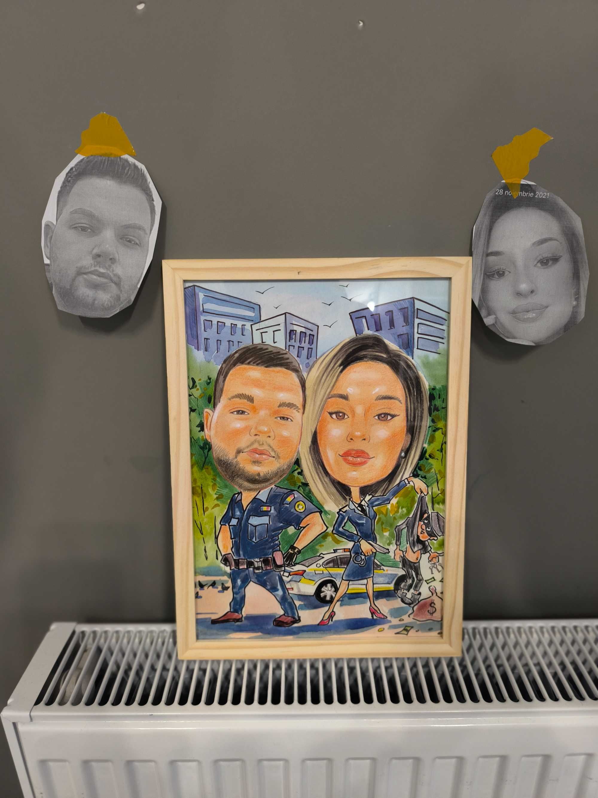 Caricaturi manuale la comanda