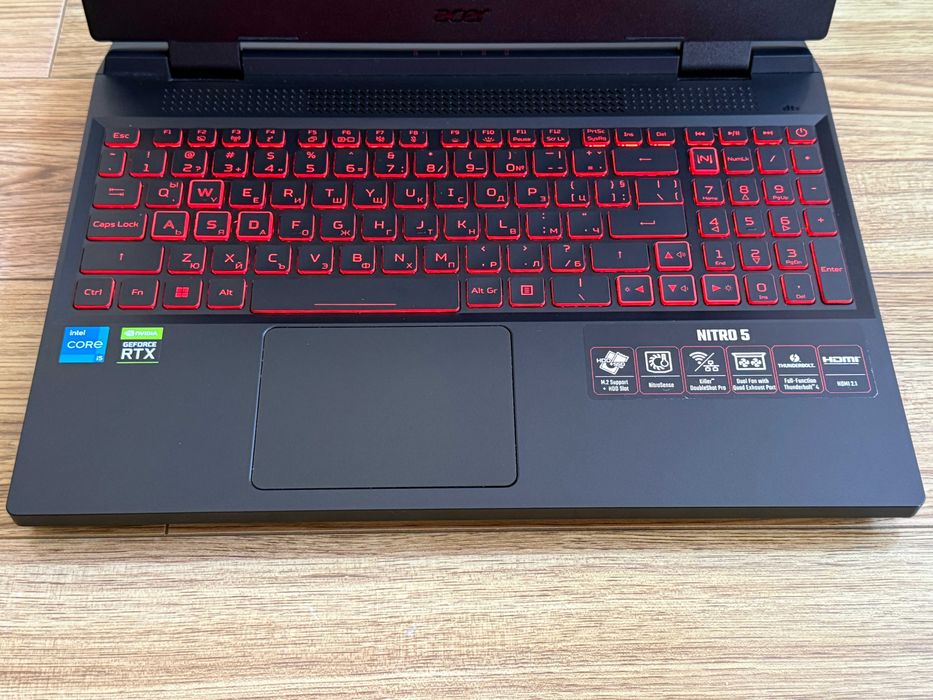 144Hz Nitro`Core i5-12450H/16GB RAM/512GB SSD/RTX 3050/FHD IPS