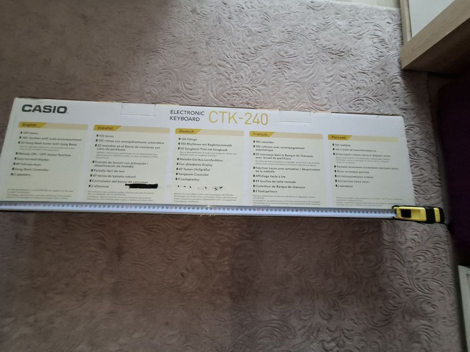 Синтезатор- CASIO CTK-240