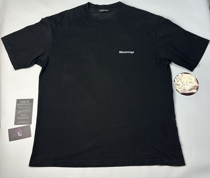 T shirt balenciaga size s oversize fit L