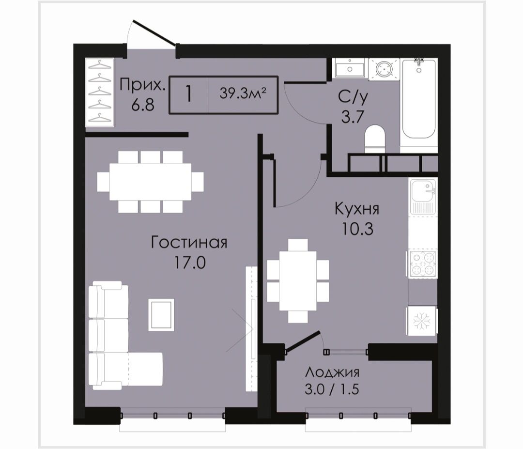 Продается 1ком квартира в районе Жағалау, КазГЮУ