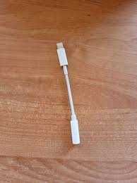 Преходник адаптер 3,5mm to lightning adapter за слушалки Apple iPhone