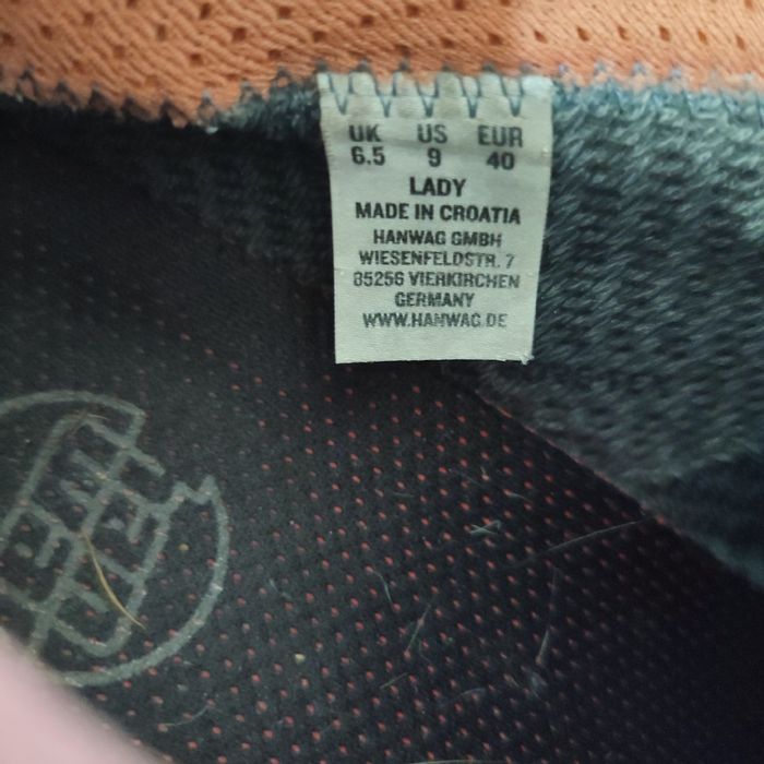 Ghete Nr 40 HanWag dama Goretex Meindl scarp