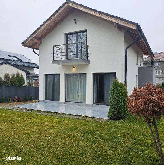 Vanzare casa moderna 4 camere,2 bai mobilata utilata la cheie Sacele