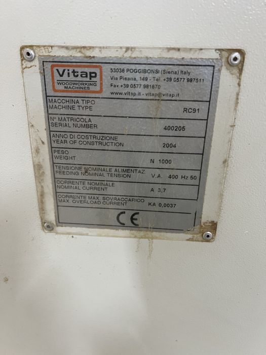 Masina de aplicat cant abs