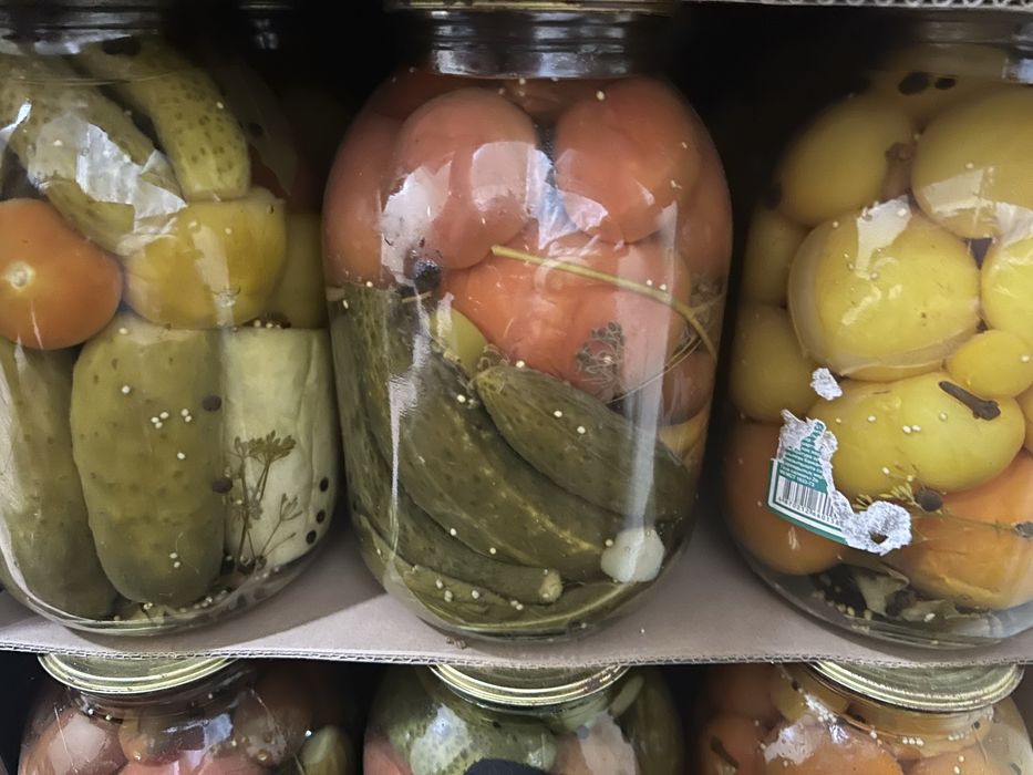 Продам ассорти из домашних овощей