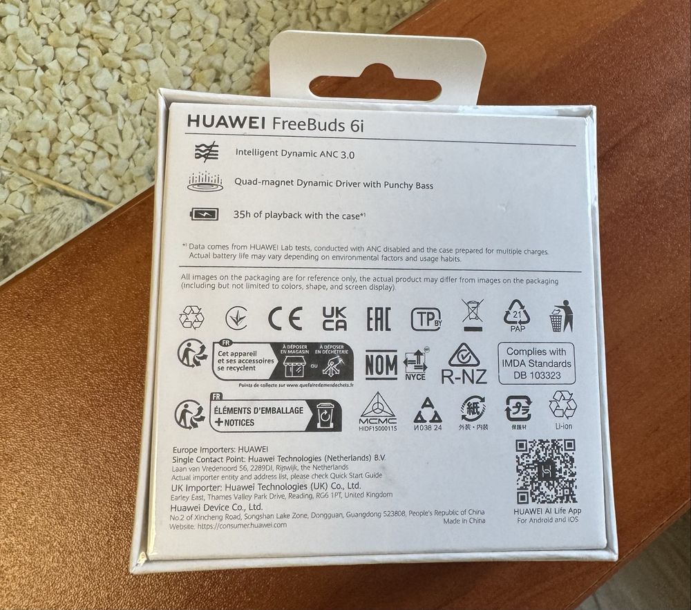 Слушалки Huawei FreeBuds 6i