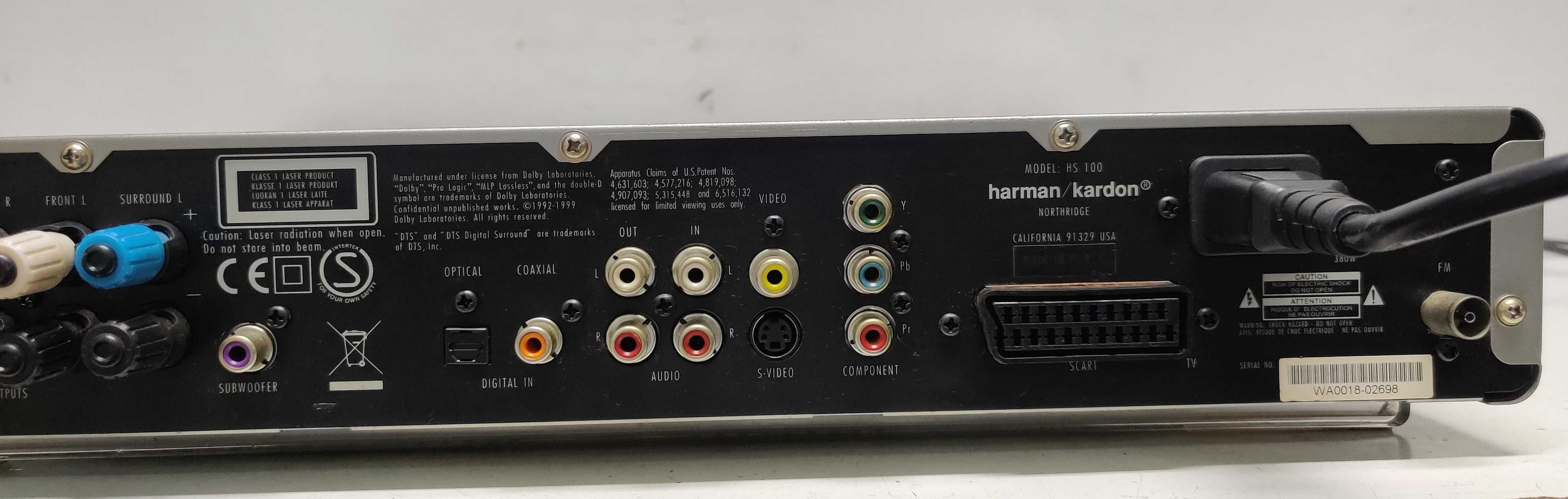 Harman Kardon HS 100 muzica amplificator 5.1 filme muzica