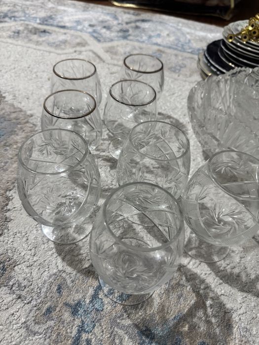 Посуда из хрустали