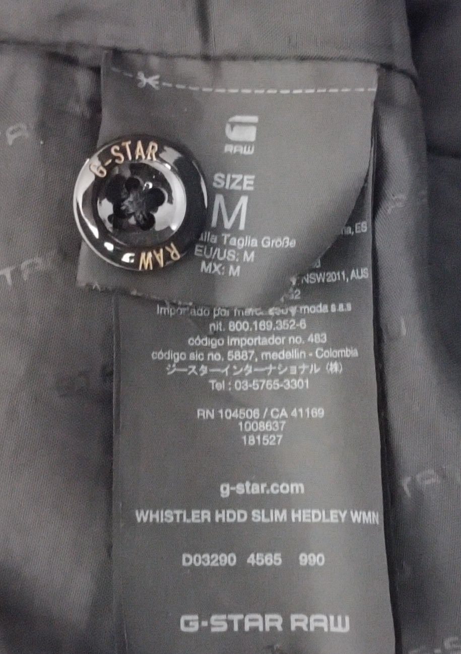 G-STAR RAW Whistler Hooded Jacket оригинално яке M парка зимно яке