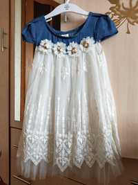 Платье на 4-5-6л цена 3000тг