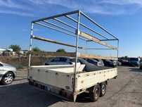 Schmidt Wilheim 2500 Remorca 4.10m pe 2m Punte dubla 2500kg