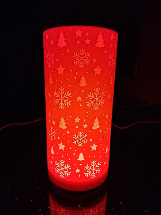 Коледна нощна лампа