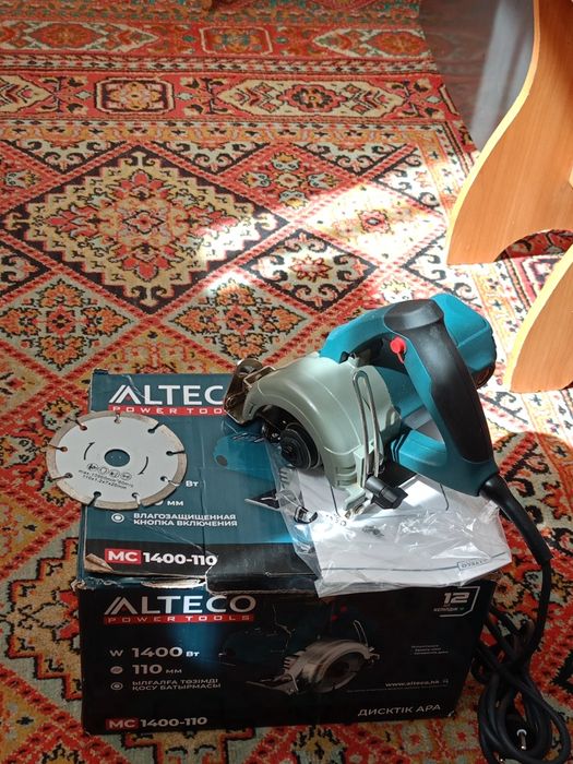 Электропила Аlteco ,новый