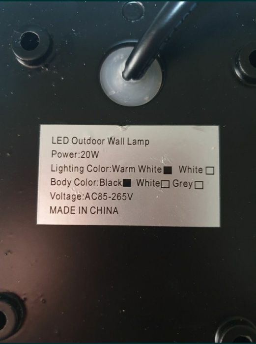 Lampă de perete Ledmo 20w, cu led-uri