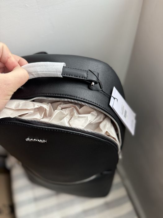 Calvin Klein rucsac de oras unisex culoare neagra nou original