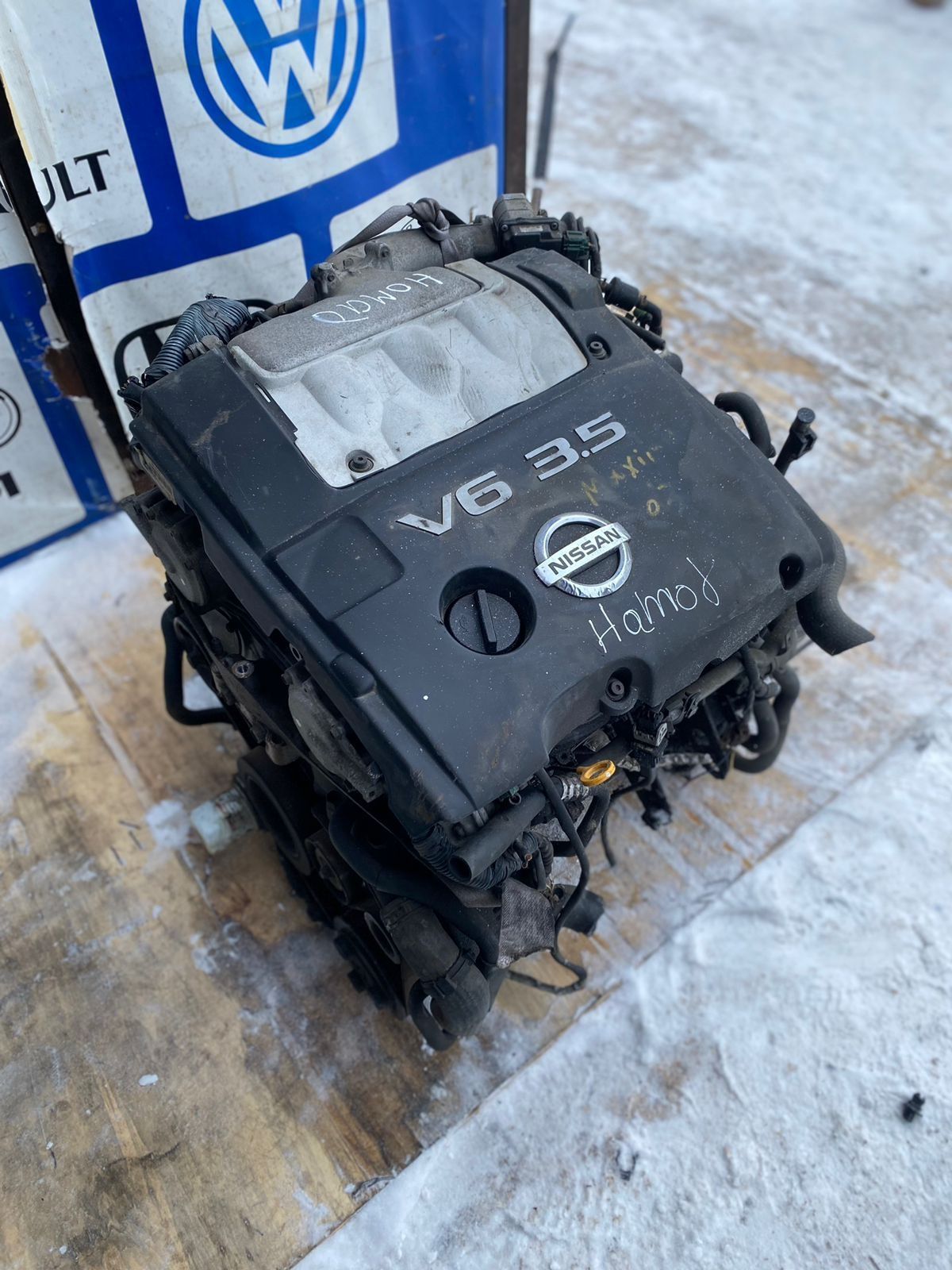 Контрактный Двигатель Nissan Murano VQ35 из Японии!