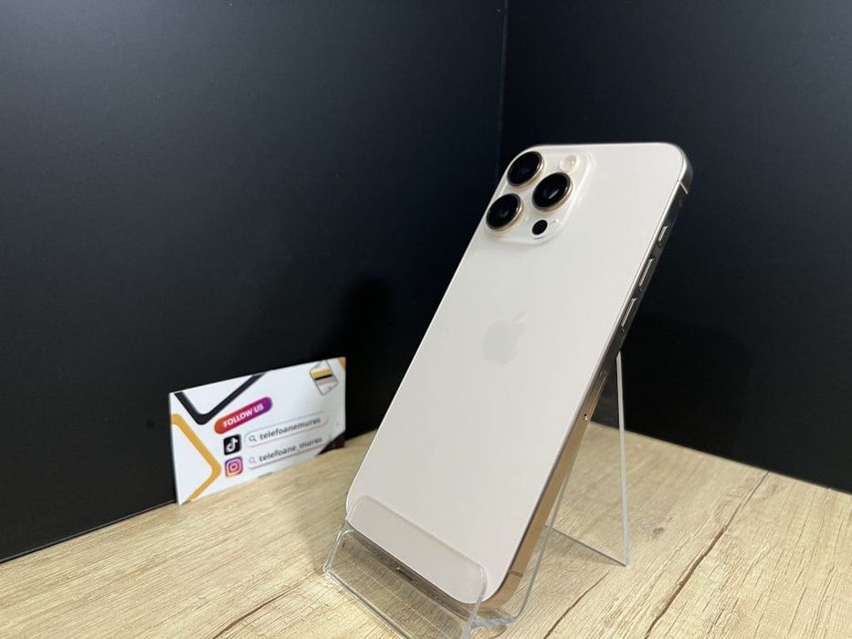 Iphone 16 Pro Max 256Gb Desert Titanium Second-Hand Ca nou 3 ani garan
