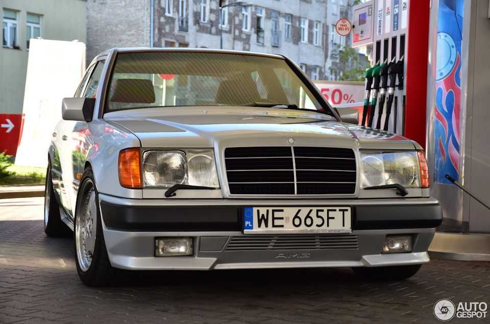 Бампер Mercedes W124 AMG ген 1 порог обвес бампер спойлер