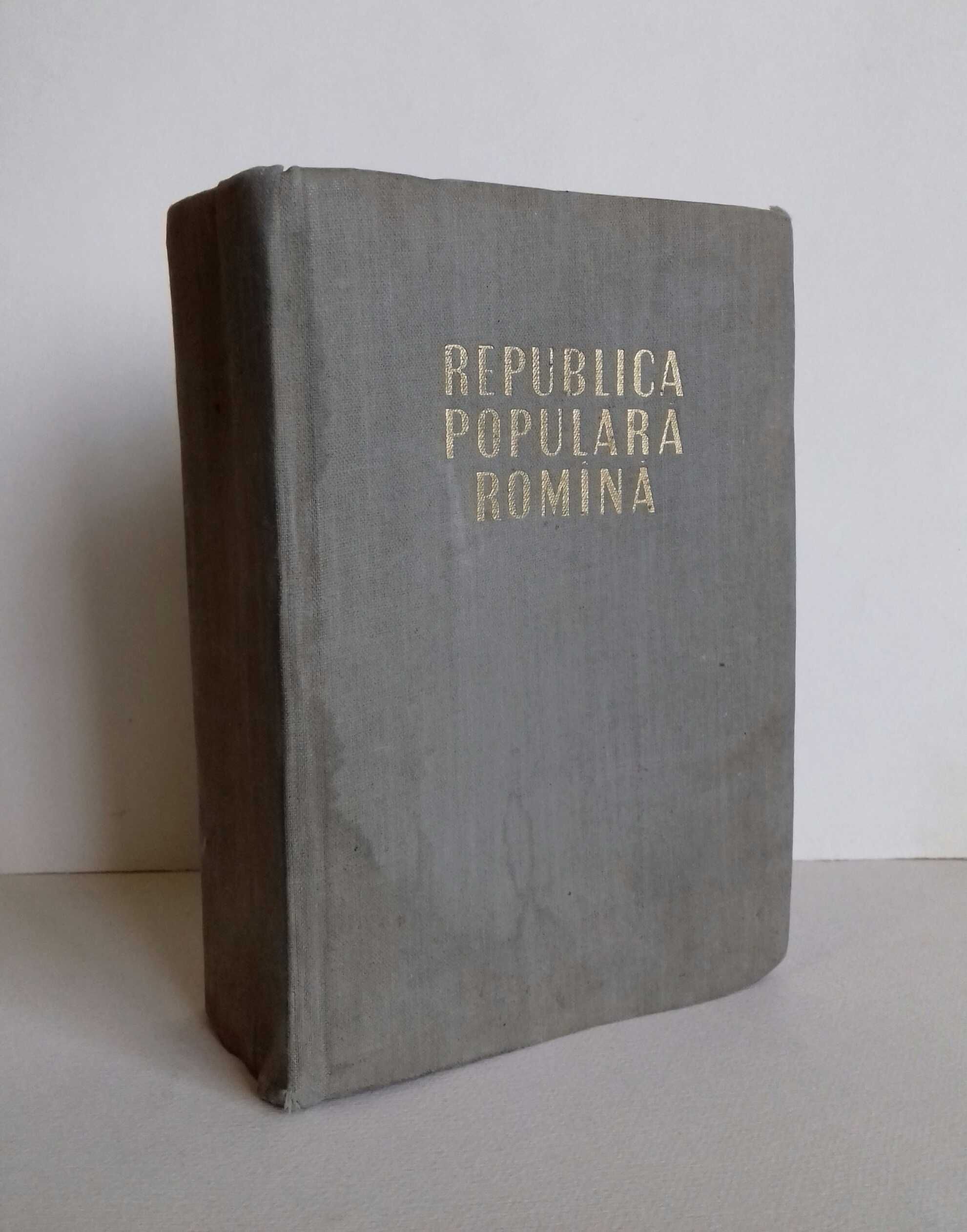Carte Republica Populara Romana 1960