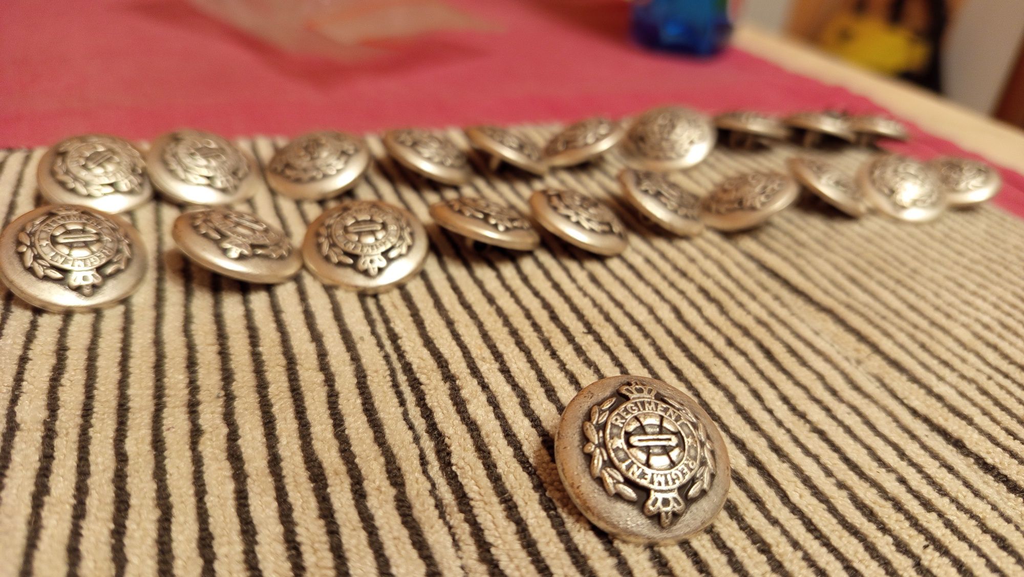 Офицерски военни копчета Regiment