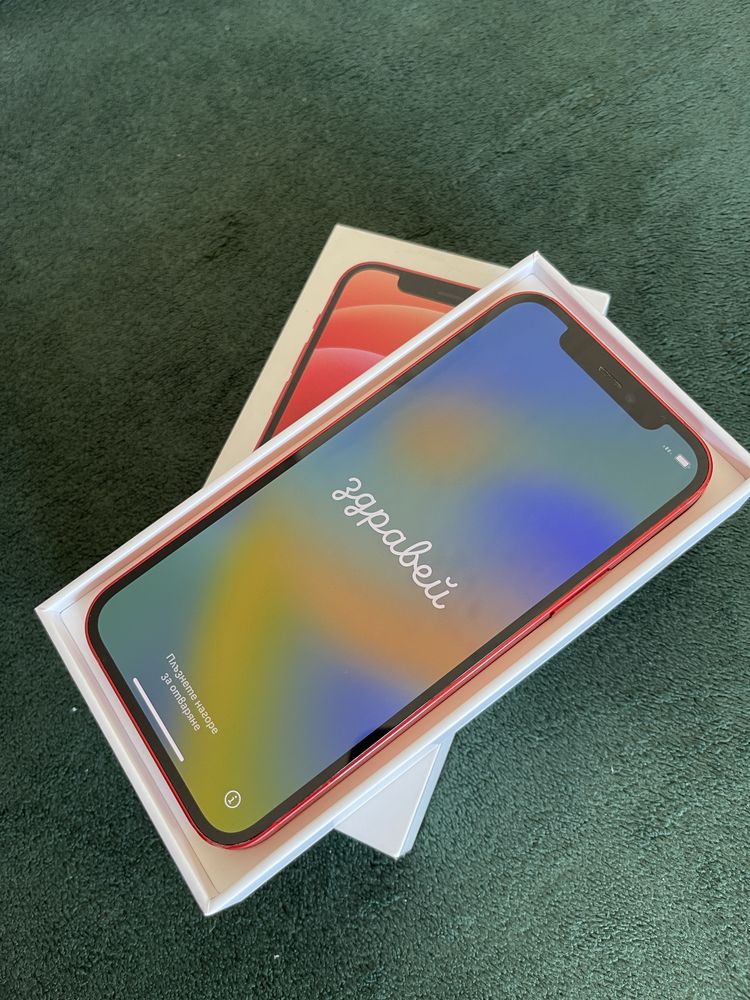 Iphone 12, Red, 128 GB