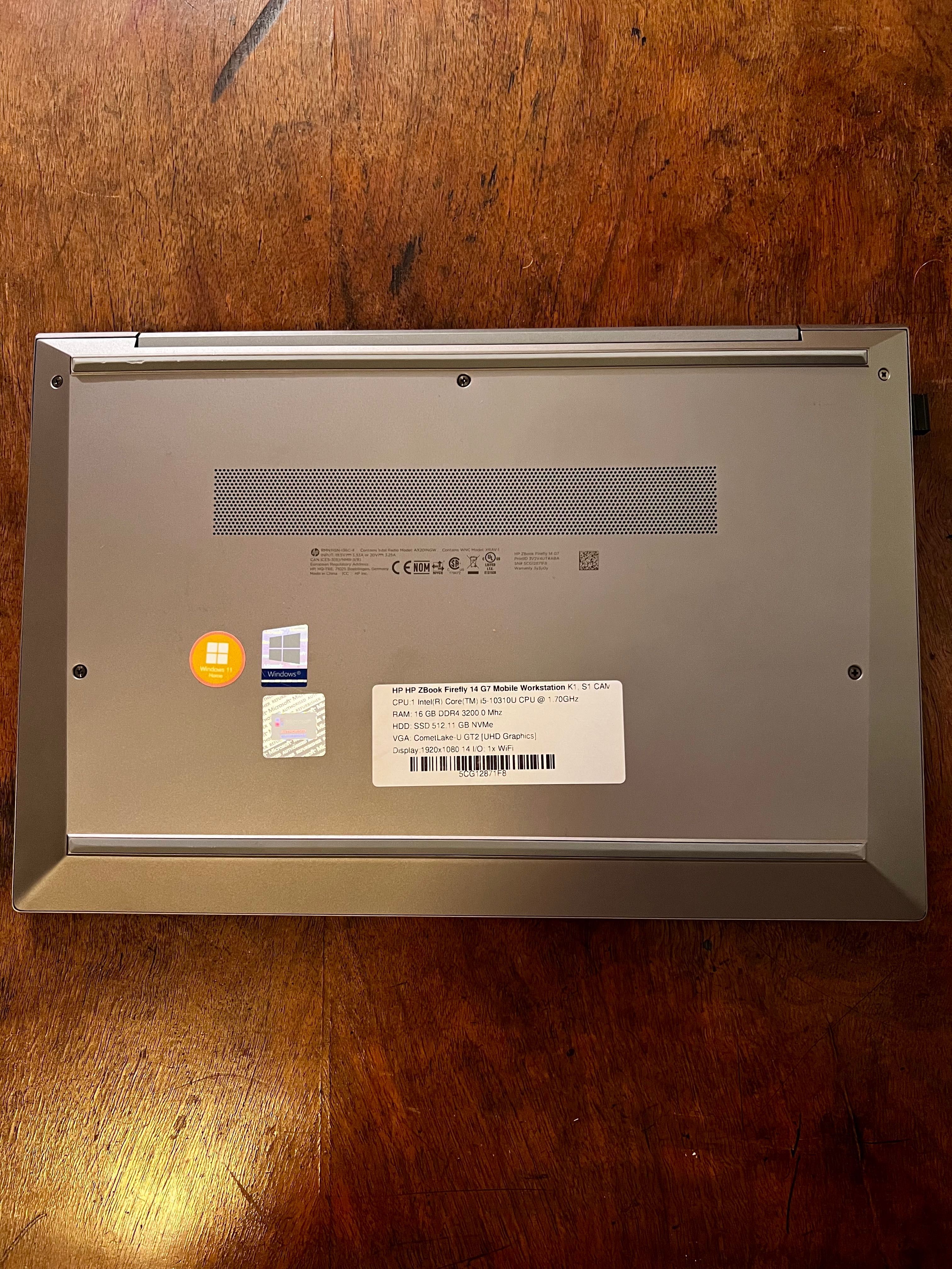 Лаптоп HP ZBook Firefly 14 G7 Mobile Workstation 1 Година Гаранция
