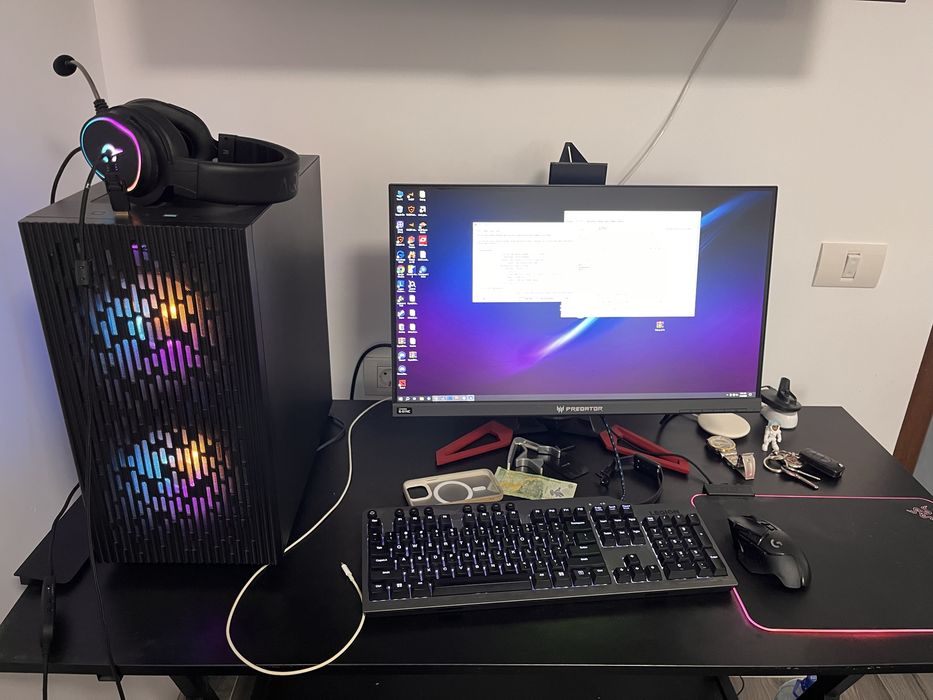 Pc gaming ryzen7 5700x3d 3060TI