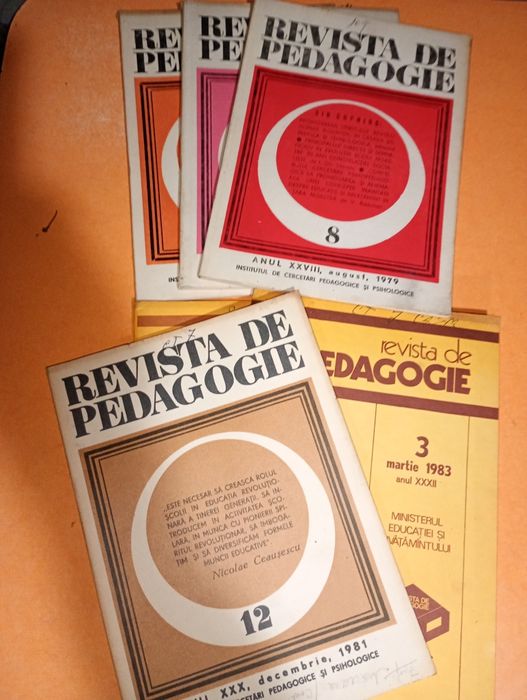 Lot de 13 reviste de pedagogie