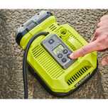 Ryobi-Pompa umflat  afisaj digital, functie dubla umflare RYOBI RMI18