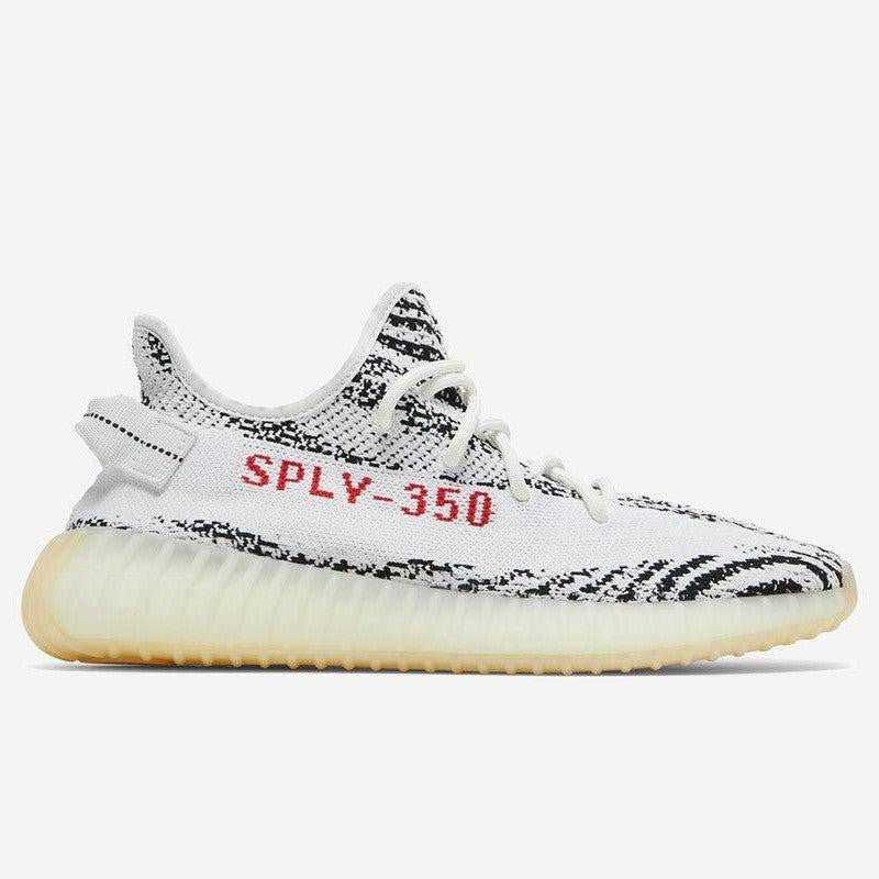 Yeezy BOOST 350 V2 White/Core Black/Red Sneakers Men