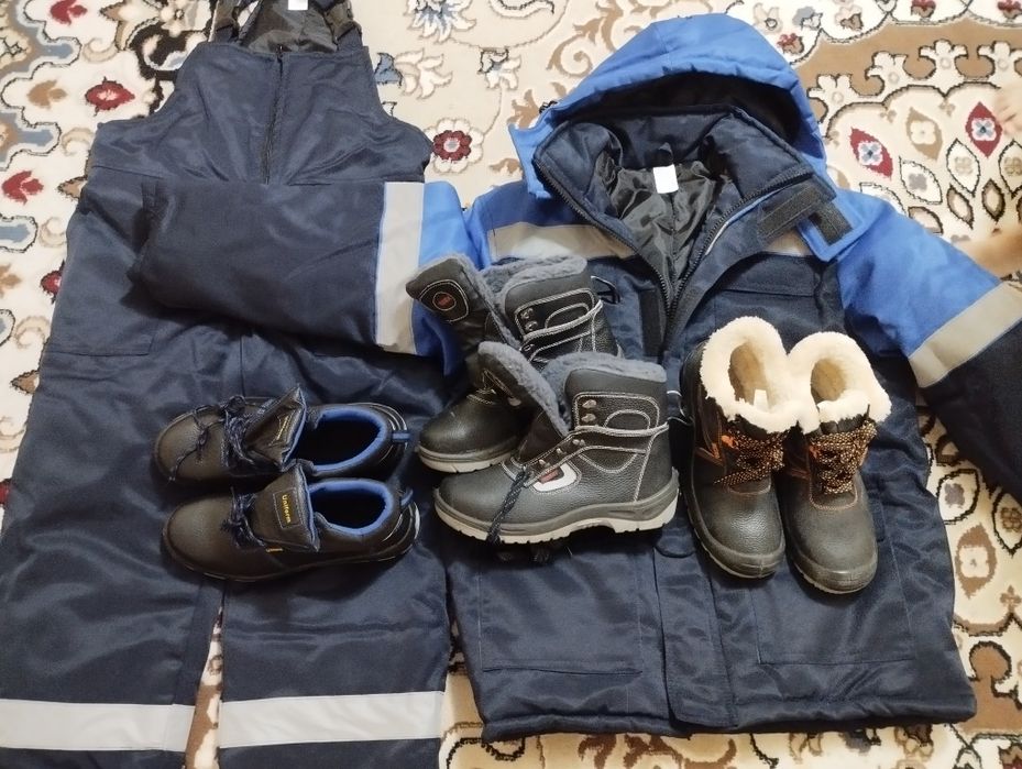 Спец обувь зимний и спец одежда зимний