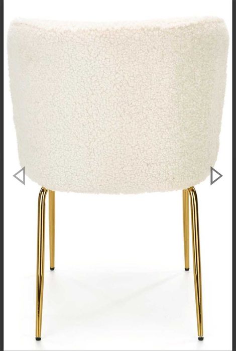 Неотваряни дизайнерски трапезни стола, 4 броя