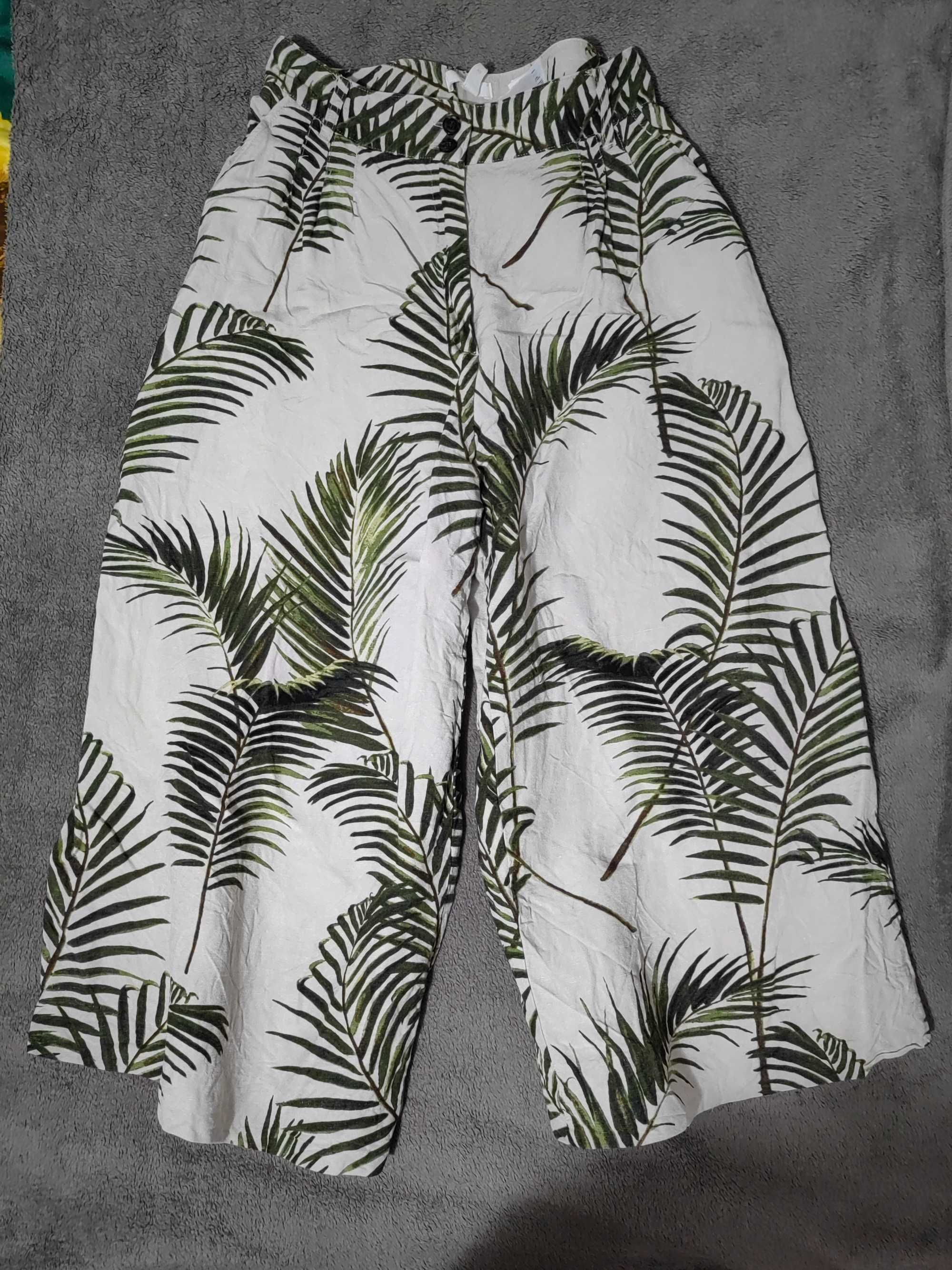 Ленен панталон H&M