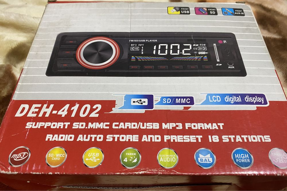 Radio MP3 player auto