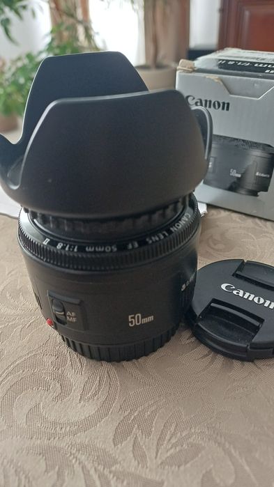 Vand/ schimb Obiectiv Canon EF 50mm 1.8 II,
