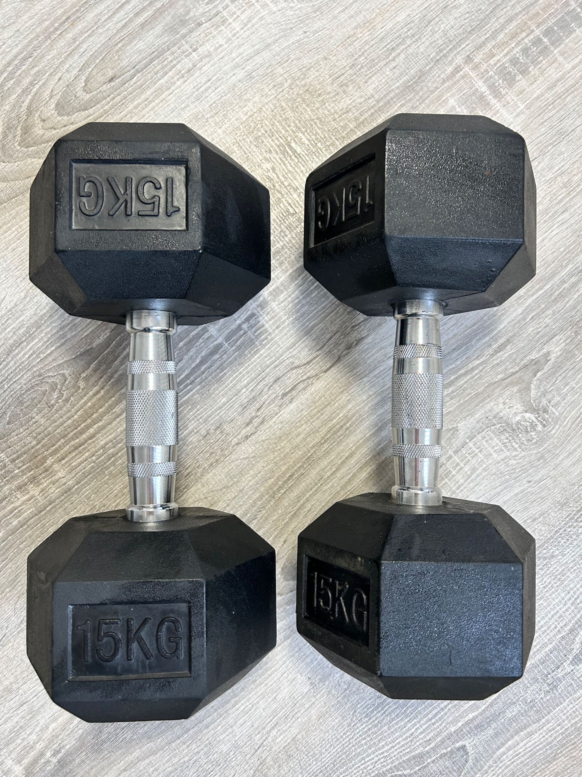 Gantera Energetics Hex Dumbells 15kg