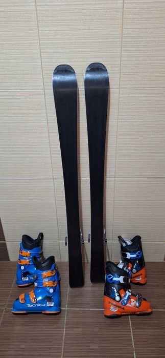 Schiuri 120cm Atomic XT -clapari ski-casca-bete