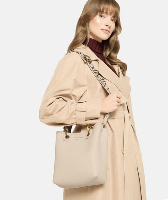 Чанта Emporio Armani - естествена кожа