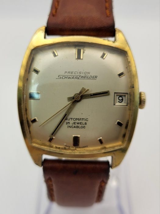 CEAS Precision SchwarzWalder Automatic Puw cal. 1361 , 25 jewels Germa
