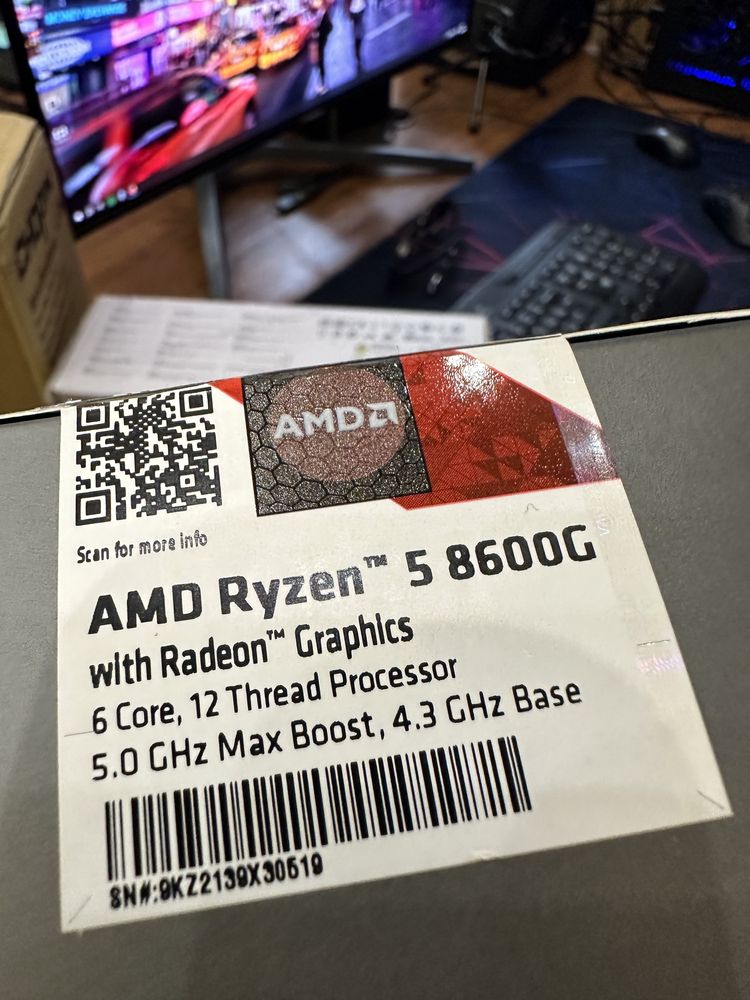 Ryzen 5 8600g в корпусе InWin Chopin