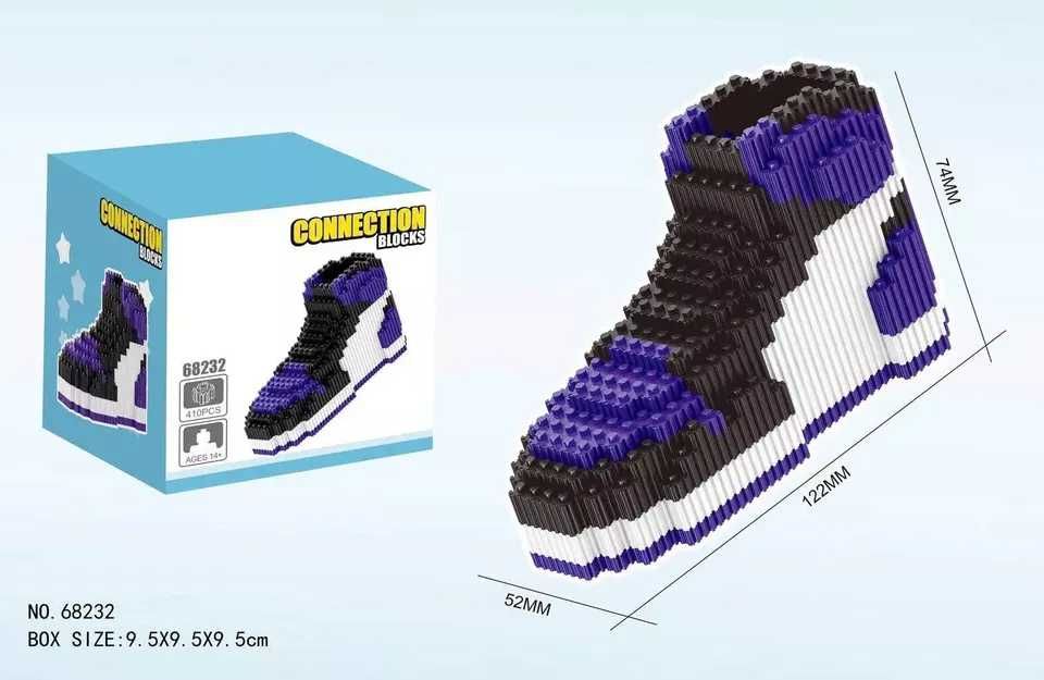 Конструктор тип LEGO Linkgo Nike Shoe 410pcs Найк Лего Обувка