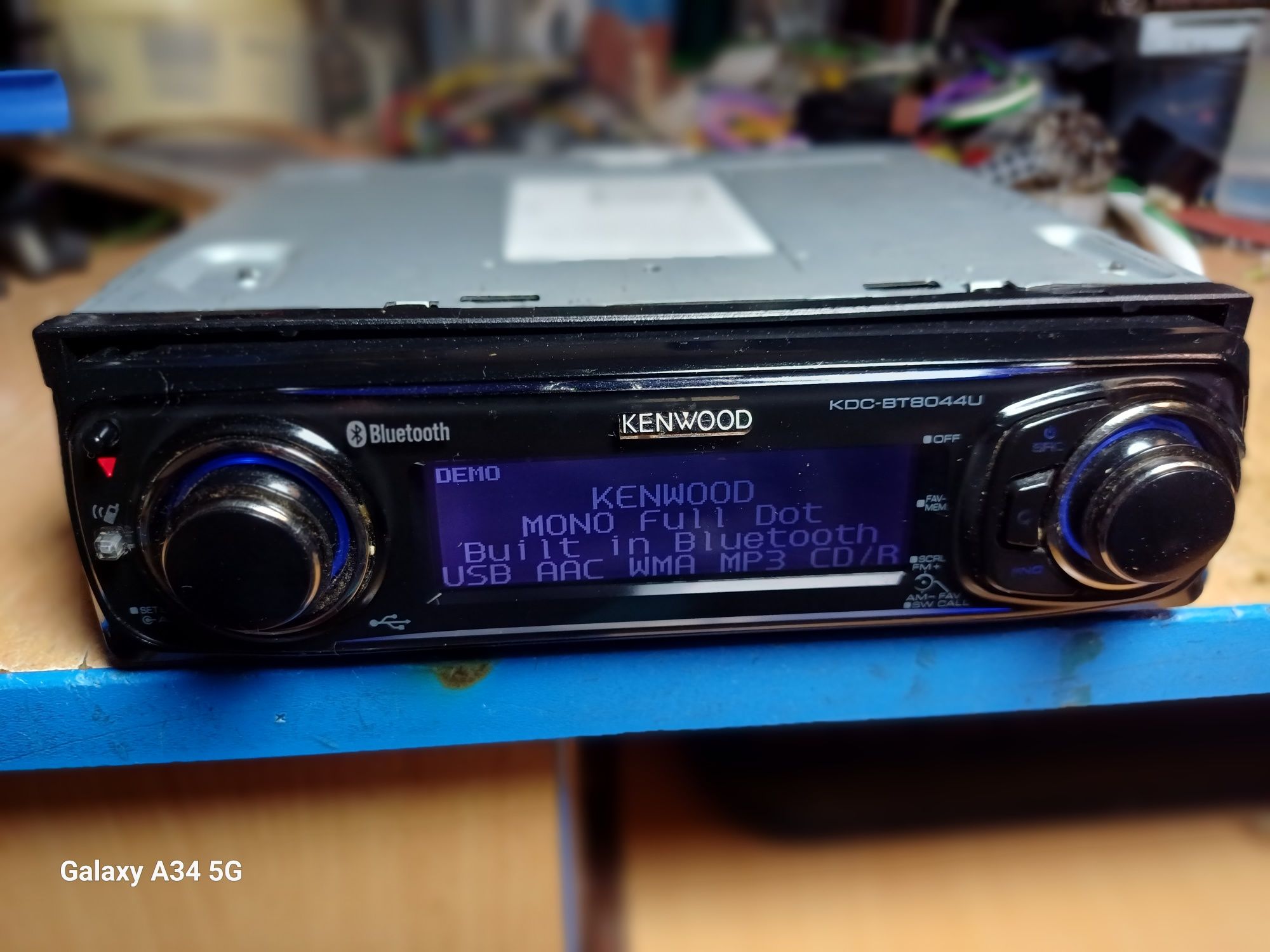 cd player mp3 usb bt Kenwood kdc bt8044u cu 4v