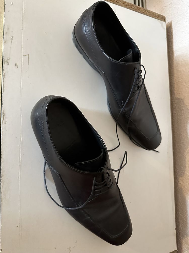 Оригинални обувки Hugo Boss от естествена кожа