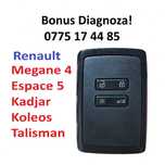 Cartela,card,Renault, MEGANE 4,Espace 5,Kadjar,Koleos,Talisman,cheie