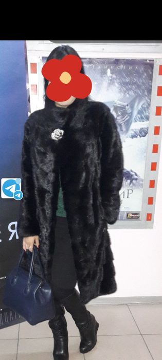 Норковая шуба в идеальном состоянии