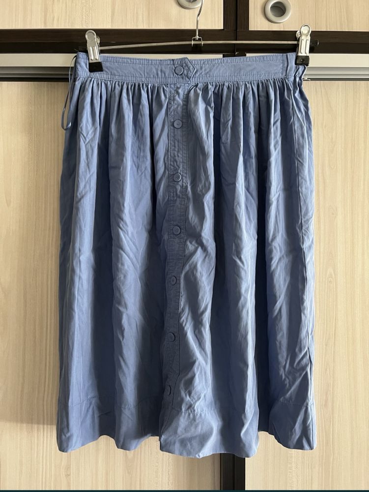 Дамска кожена пола , пайетена и дълга пола H&M