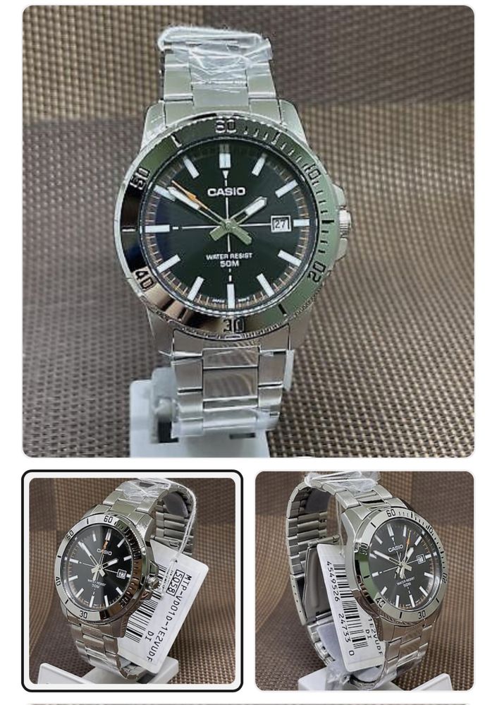 Наручные часы оригинал Кварцевые CASIO Mtp-vd01d-1e2v
